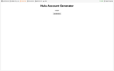 free hulu premium account generator