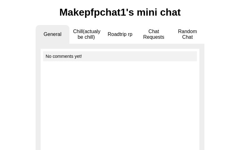 Makepfpchat1's mini chat