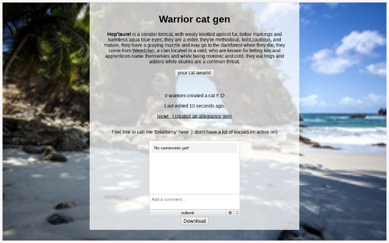 warrior-cat-gen
