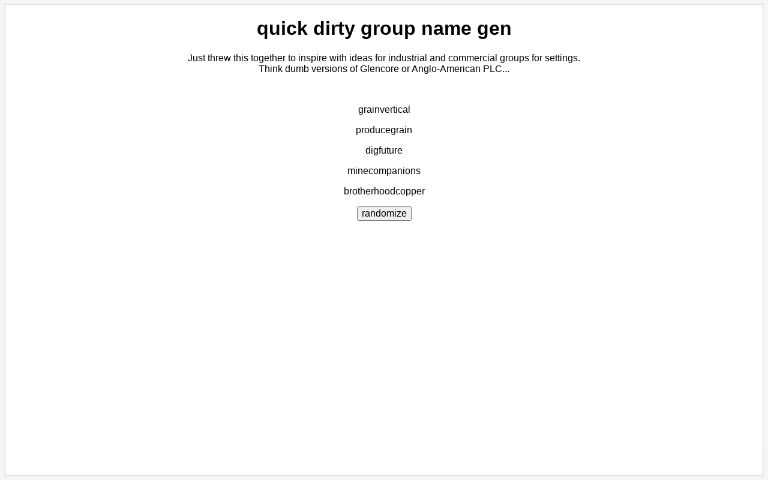 quick-dirty-group-name-gen-perchance-generator