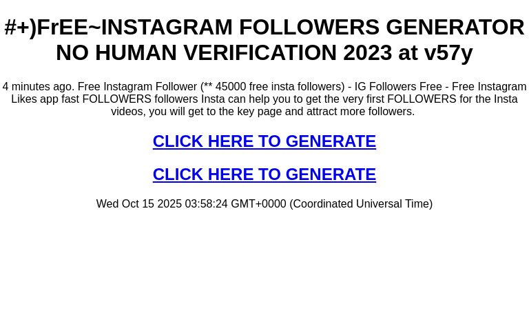 #+)FrEE~INSTAGRAM FOLLOWERS GENERATOR NO HUMAN VERIFICATION 2023 at v57y