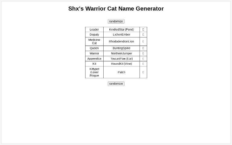 shx-s-warrior-cat-name-generator