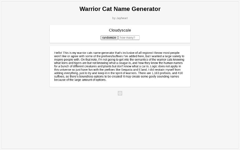 SilverStorm  Warrior cats name generator, Warrior cats, Warrior