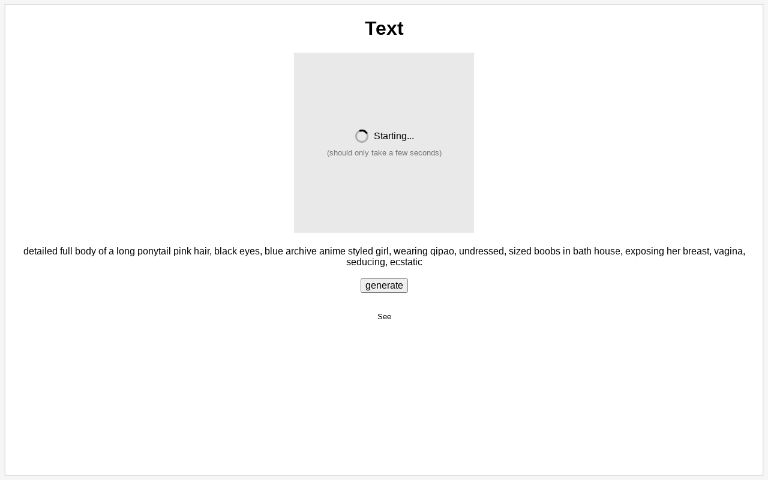 Text ― Perchance Generator