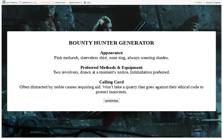 bounty-hunter-generator