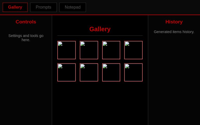 Gallery ― Perchance Generator