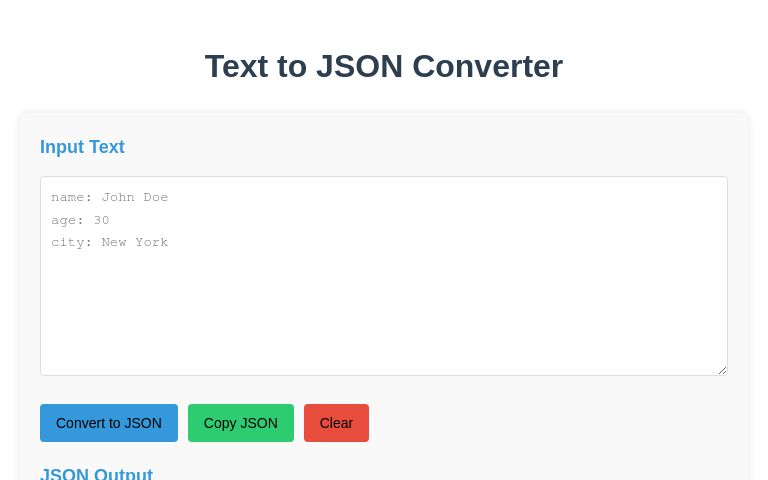 kustom-text-to-json-converter-v2 ― Perchance Generator