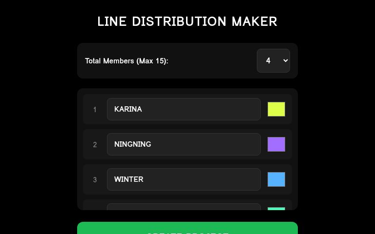 line-distribution-maker-perchance-generator