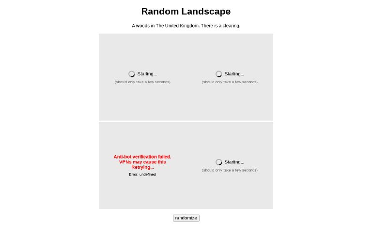 Random Landscape ― Perchance Generator