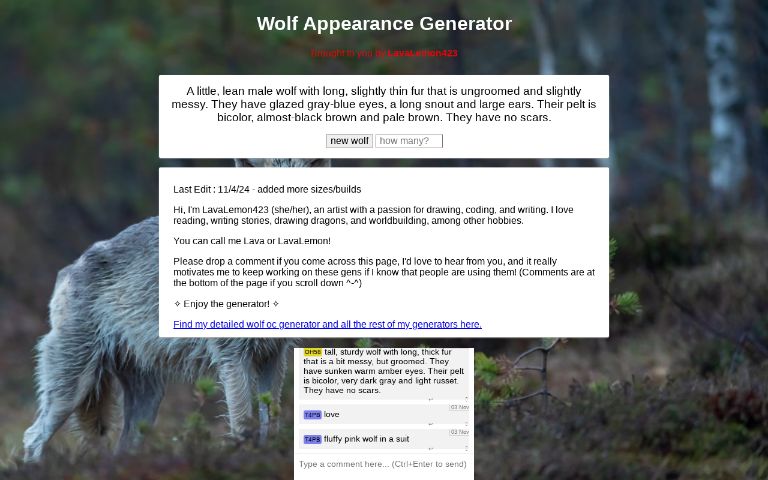 wolf-appearance-generator-perchance