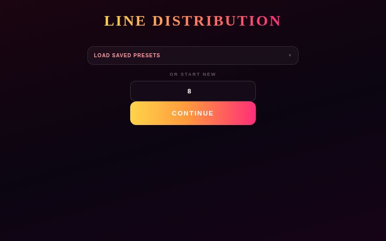 line-distribution-perchance-generator