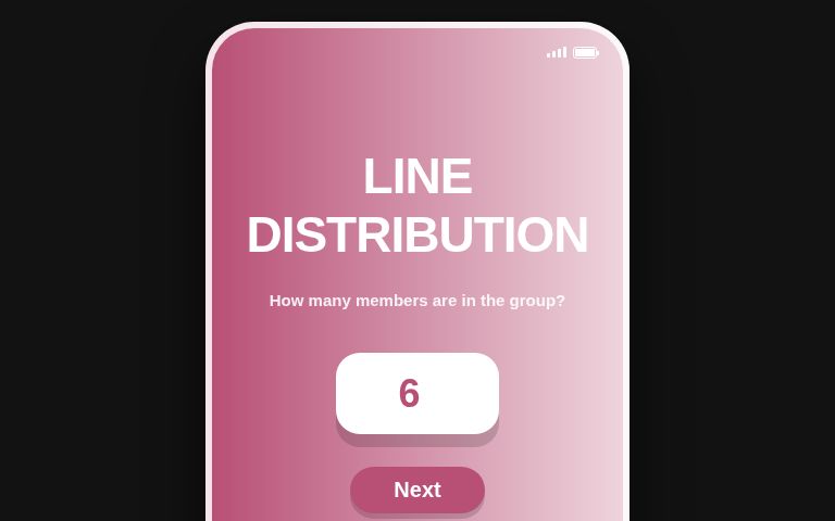 line-distribution-perchance-generator