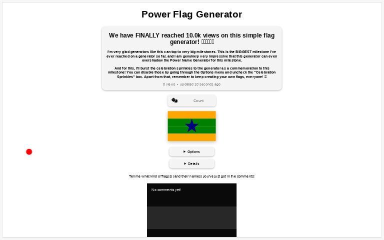 A Random Flag Generator (original)