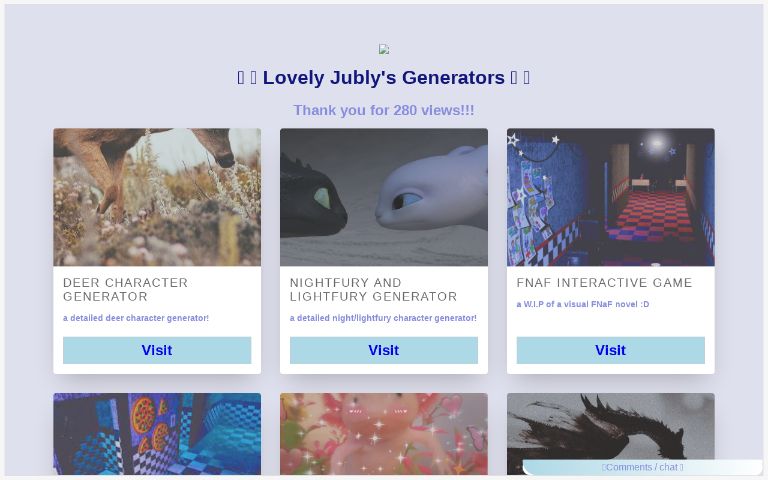 lovely-jubly-s-generators-perchance