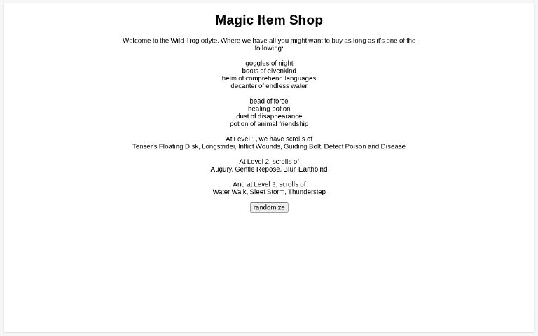 magic-item-shop-perchance-generator