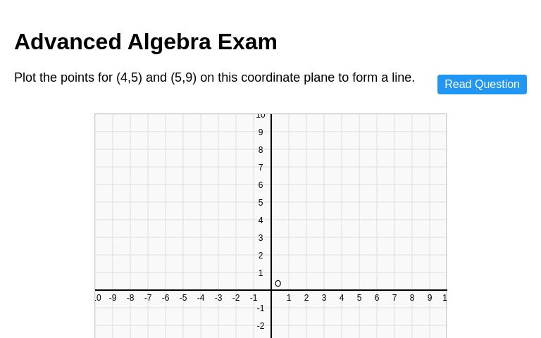 Advanced Algebra Exam ― Perchance Generator