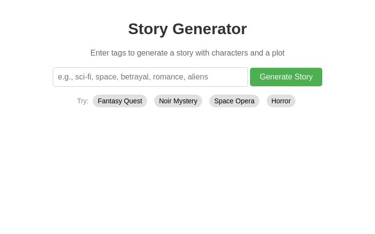 Story Generator