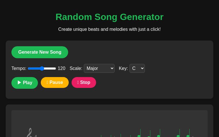 Random Song Generator