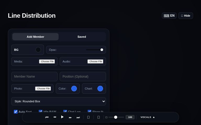 line-distribution-perchance-generator