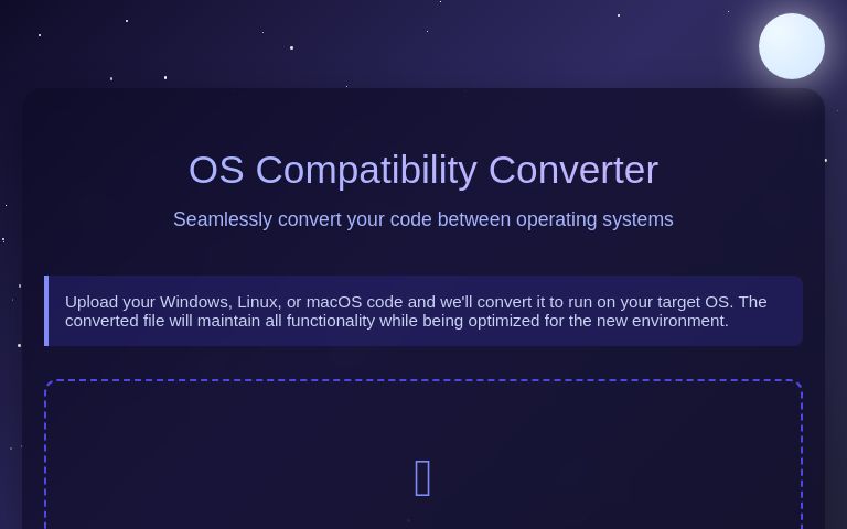 OS Compatibility Converter ― Perchance Generator