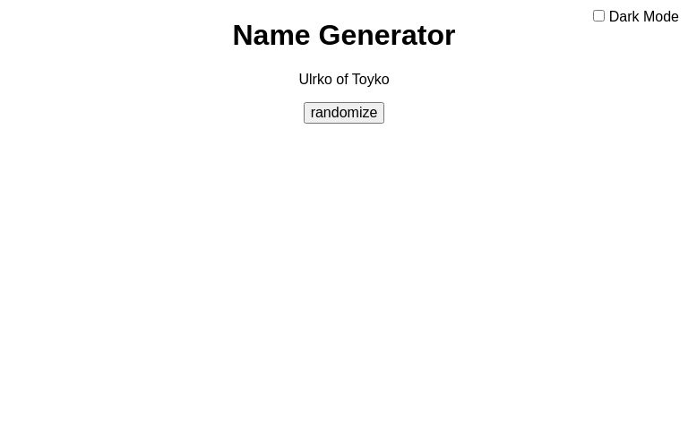 Name Generator For Logo