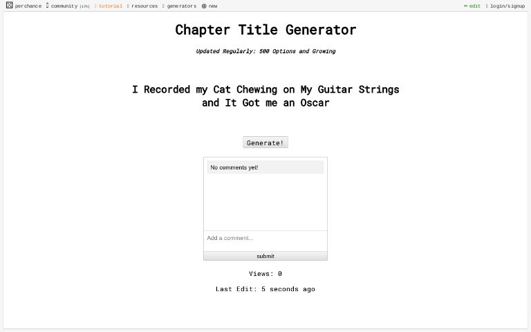 chapter-title-generator