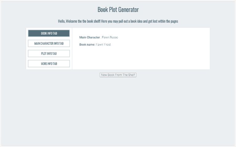 book-plot-generator