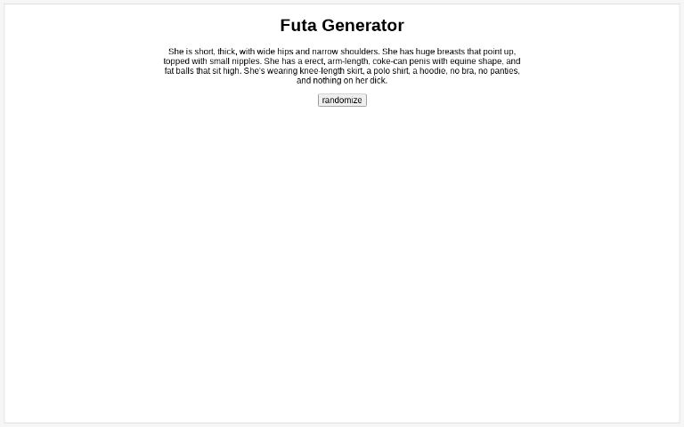 Futa Generator