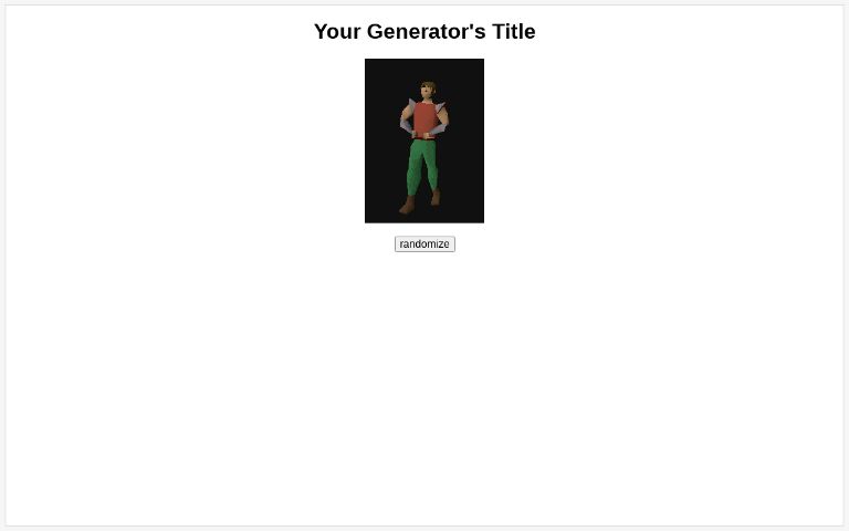 Npcemote ― Perchance Generator