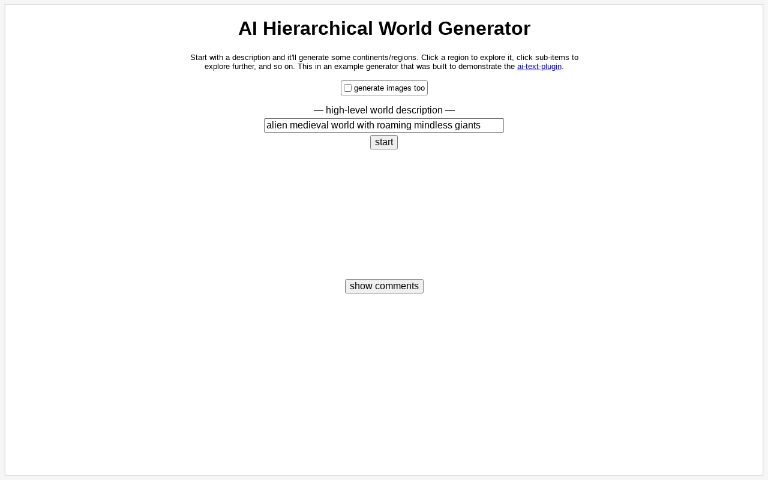 ai-hierarchical-world-generator