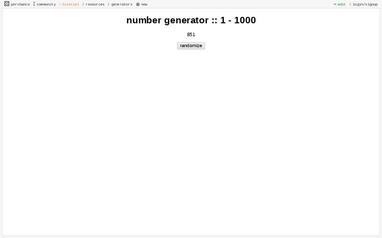 number-generator-1-1000-perchance