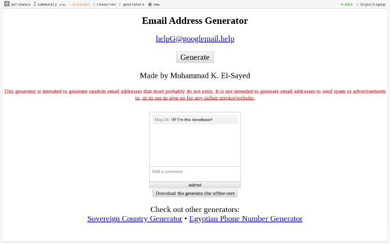 email-address-generator