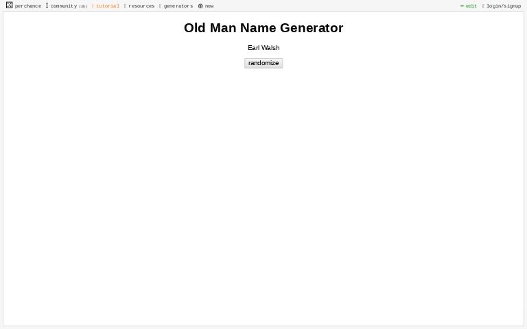 old-man-name-generator