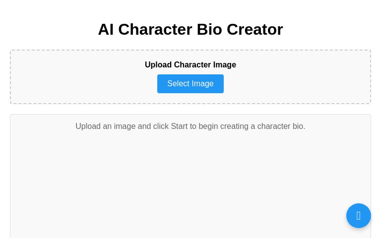 AI Character Bio Creator ― Perchance Generator