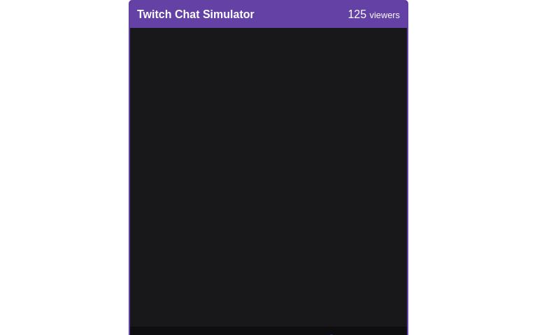 Twitch Chat Simulator 11
