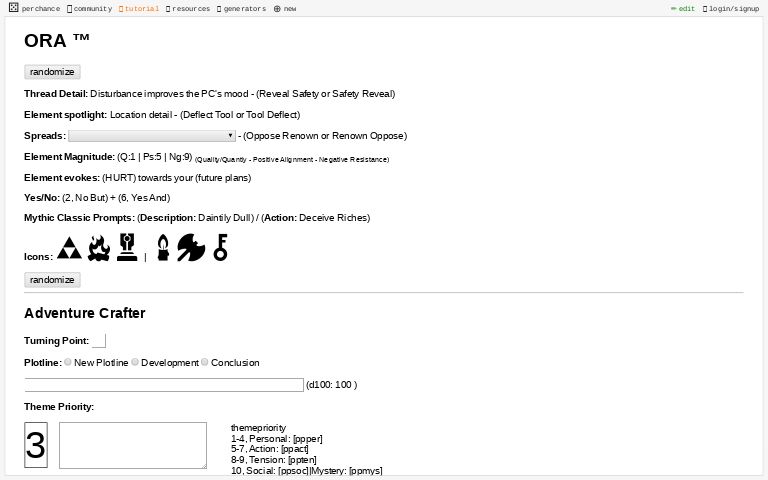 ORA ™ ― Perchance Generator - Auto Orphan Generator For Oracle Database Rows