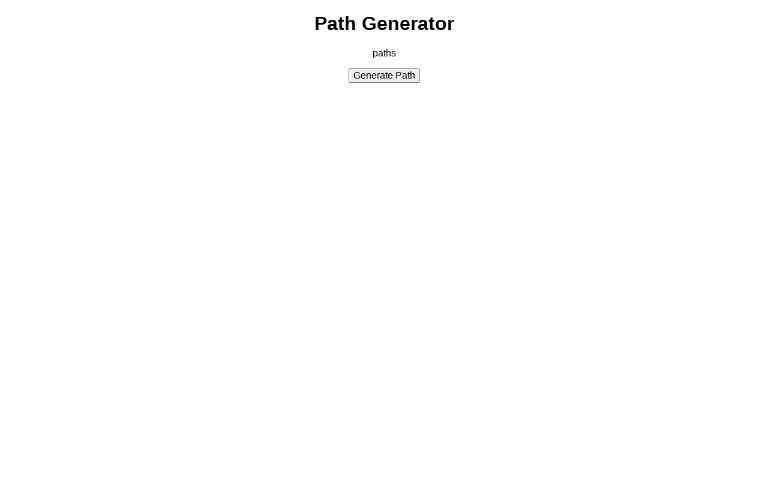 file path generator