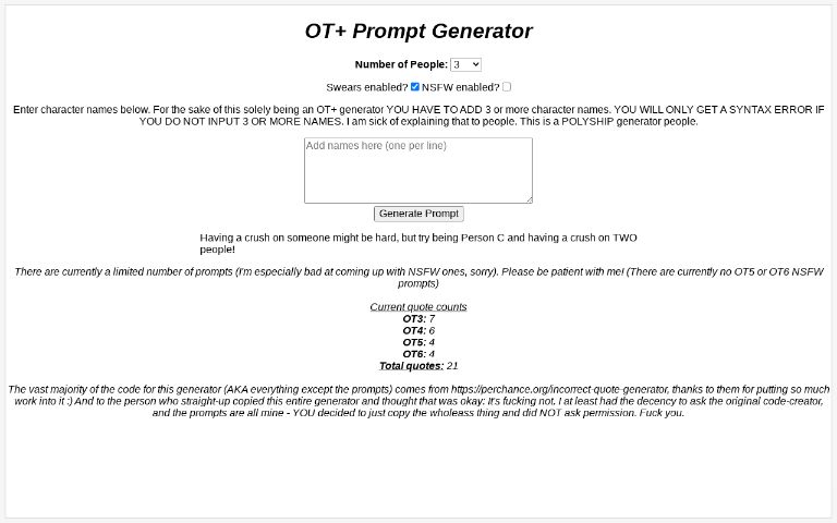 Your 2024 with AO3 ― Perchance Generator