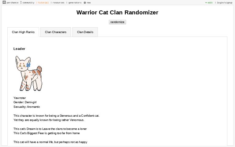 warrior-cat-clan-randomizer-perchance-generator