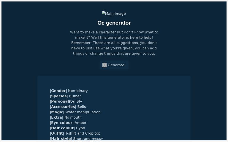 Oc generator