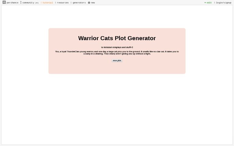 warrior-cats-plot-generator