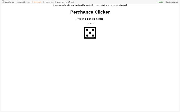 Cookie Clicker in Perchance ― Perchance Generator