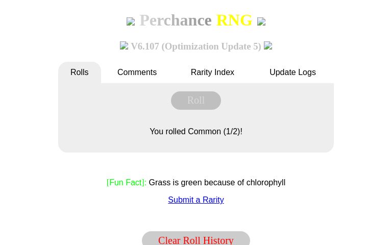 Perchance RNG ― Perchance Generator