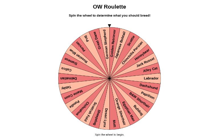 Russian Roulette  Spin the Wheel - Random Picker