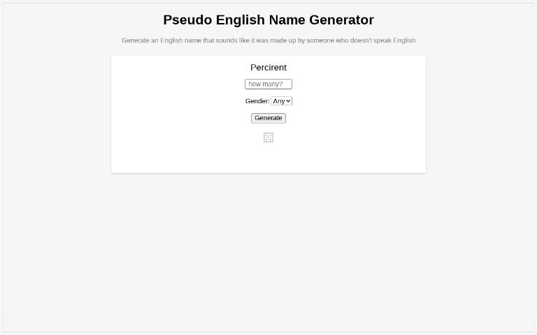 Pseudo name deals