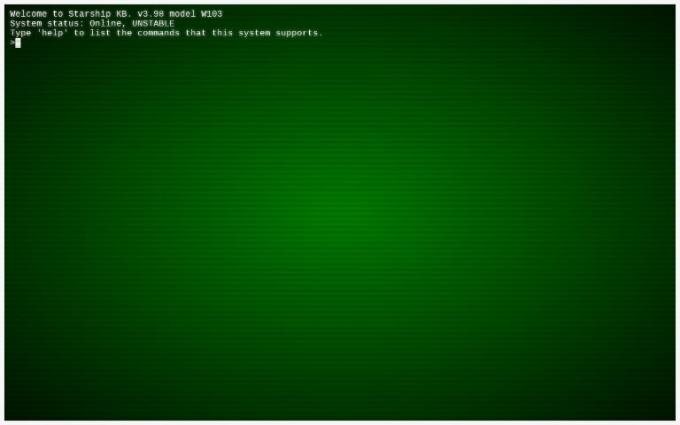 Interative Terminal Template ― Perchance Generator