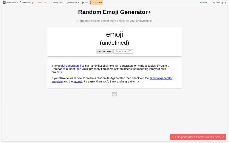 Random Emoji Generator+
