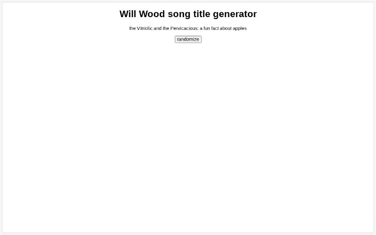 will-wood-song-title-generator