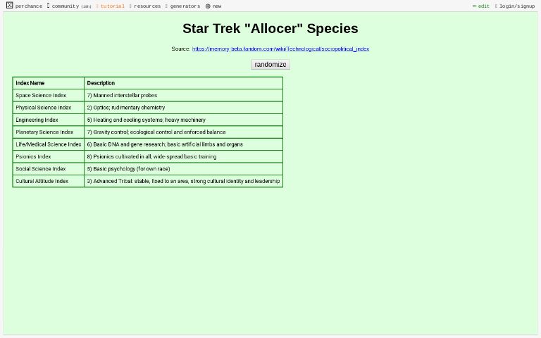 star trek species name generator
