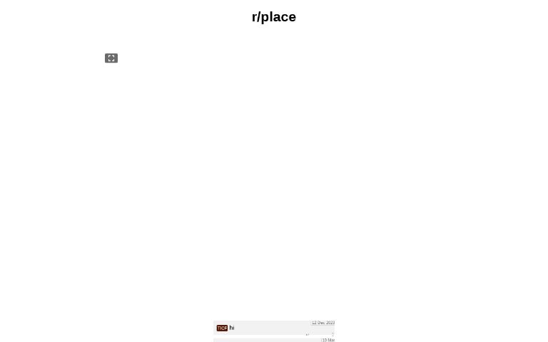 R Place Perchance Generator